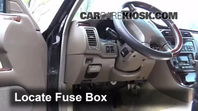 1998 Infiniti Q45 4.1L V8 Fusible (intérieur) Contrôle